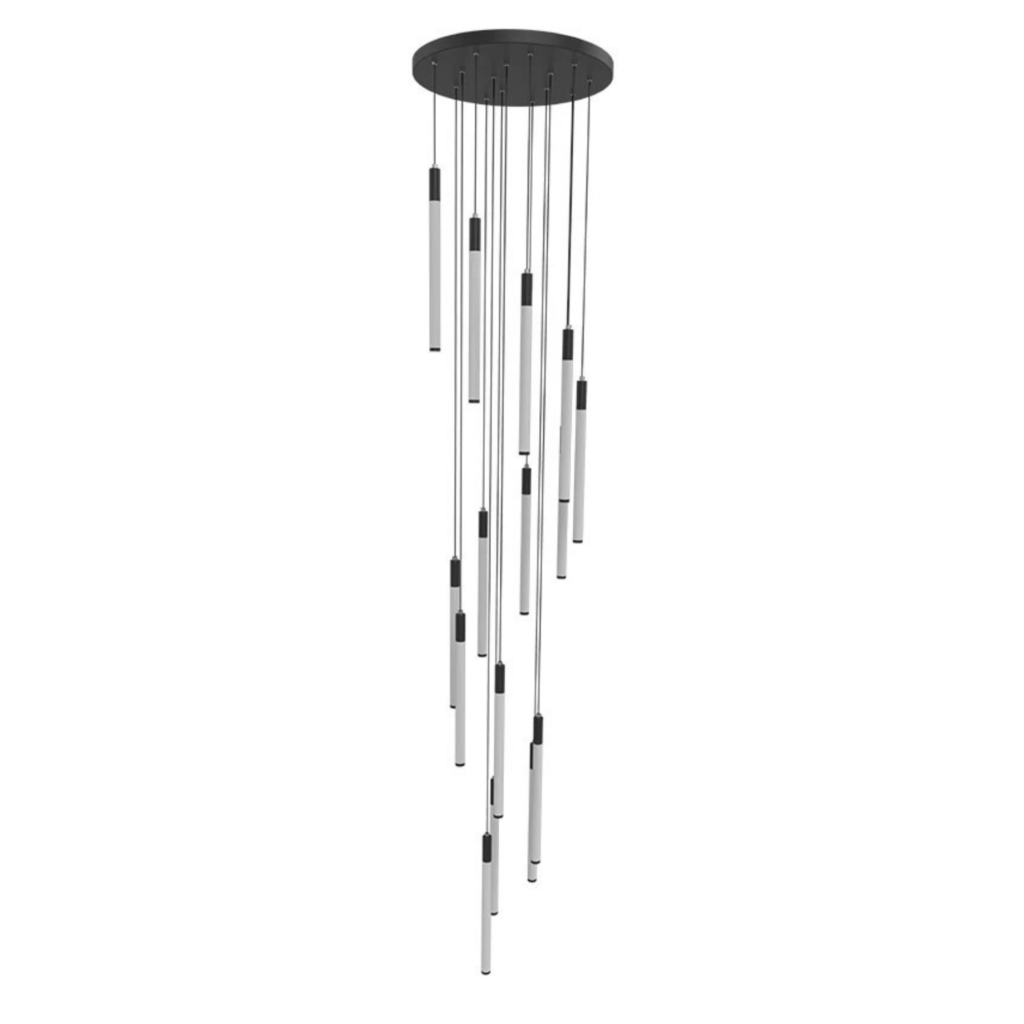 Suspension luminaire design cascade Sofia 1