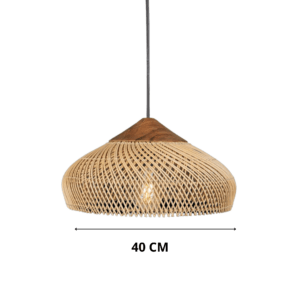 Suspension Naturel boheme Irina V 40 cm