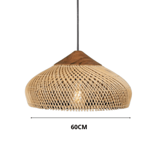 Suspension Naturel boheme Irina V 60cm