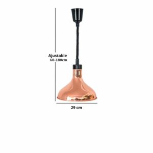 .Suspension en Cuivre V 29 cm soucoupe