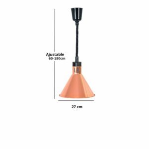 Suspension en Cuivre V 27 cm entonnoir