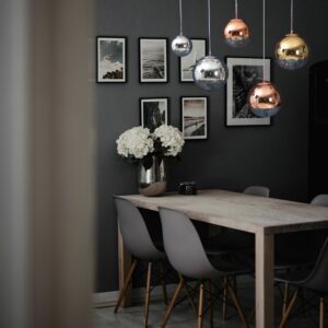 Suspension Boule brillante 1