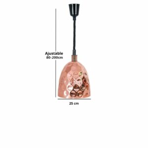 Suspension Cuivré V 25 cm