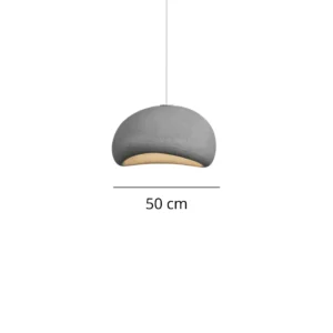Suspension Design Wabi Sabi Sofia gris 50 cm