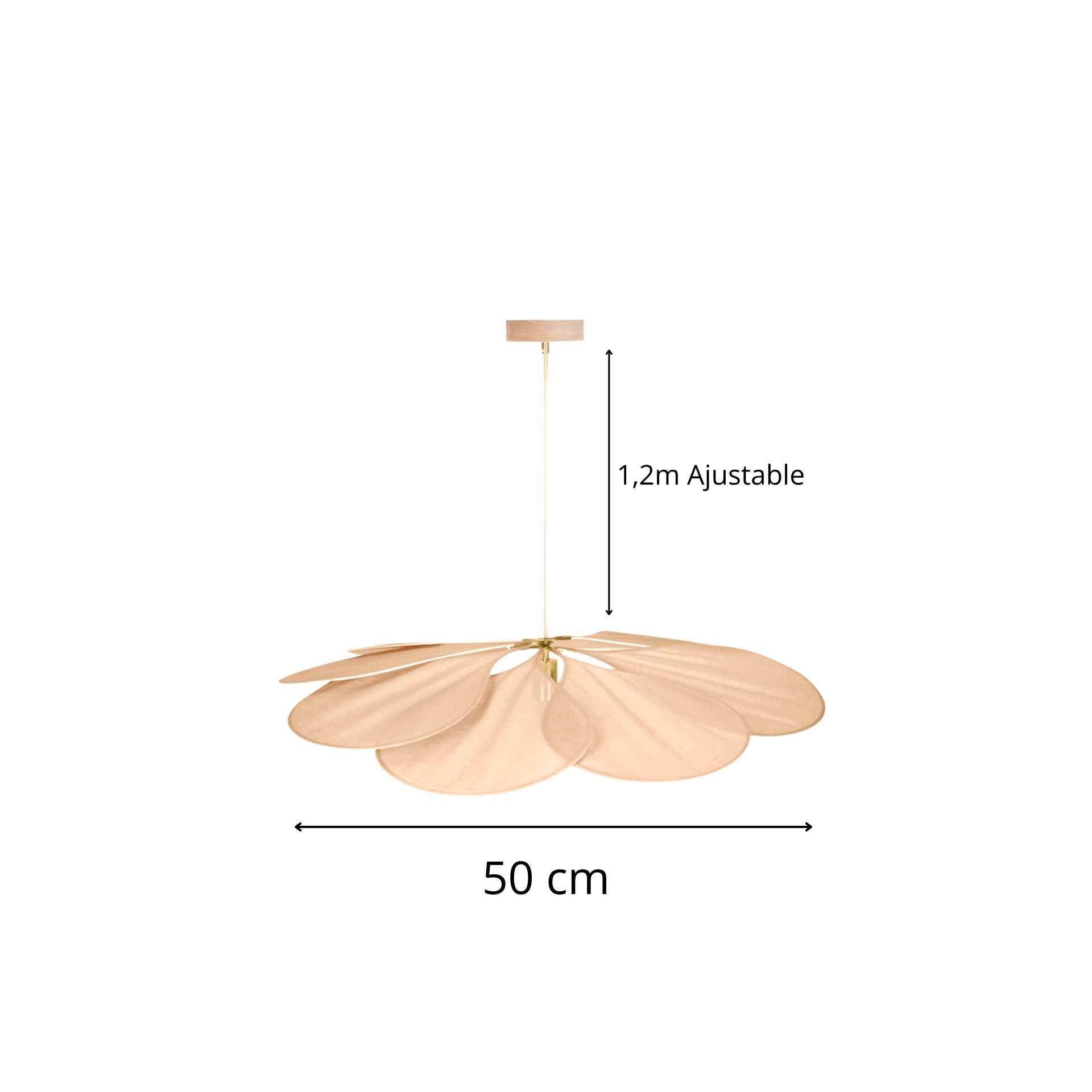 Suspension PĂ©tale Rose â Image 9