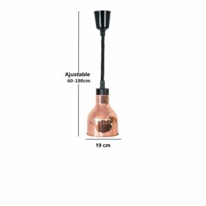 Suspension en Cuivre V 19 cm cloche