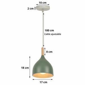 suspension en bois V A