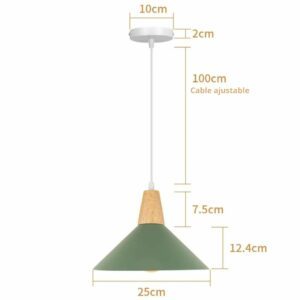 suspension en bois V B