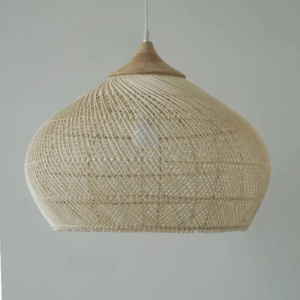 suspension fibre naturelle taj 3 Beige