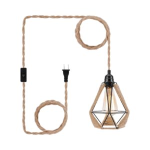 Suspension corde naturelle modele n2