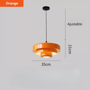 Suspension en Acier V orange
