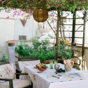 Suspension extérieur bohème solaire terrasse classique