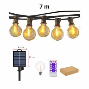Suspension extérieure ampoule 7m