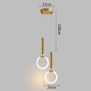 Suspension laiton design 2 tĂȘtes