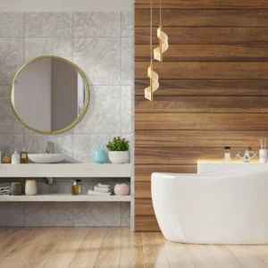 Suspension luminaire serpentin Jade salle de bain