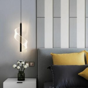 Suspension luminaire serpentin Jade 3