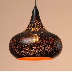 Suspension lustre marocain noir