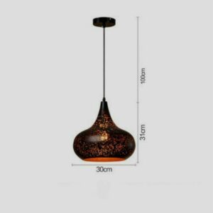 Suspension lustre marocain avec mesure