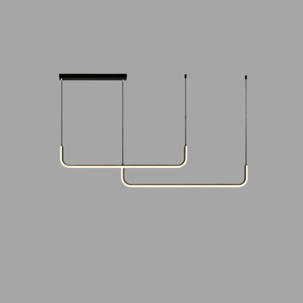 Suspension minimaliste noir B
