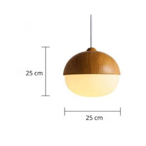 Suspension noisette diamètre 25cm