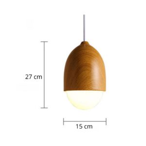 Suspension noisette longue diamètre 15cm