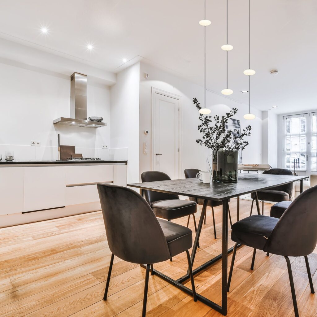 Grande Suspension Camila dans cuisine moderne