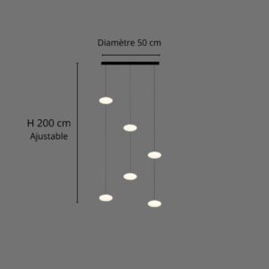 Grande Suspension Camila chassis long